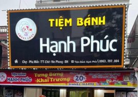 Thiết kế bảng hiệu dễ đọc từ xa: chữ cao bao nhiêu, màu nào, font nào?