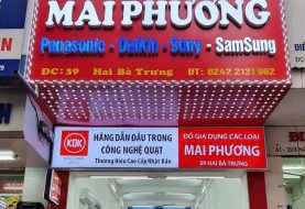Bảng hiệu cửa hàng đồ gia dụng, điện máy, thiết bị bếp: mẫu và cách làm