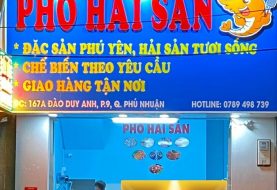 Bảng hiệu nhà hàng, quán nhậu, quán hải sản: mẫu và kinh nghiệm làm