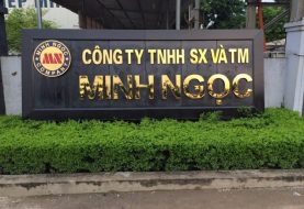 Bảng tên công ty, nhà máy, khách sạn: chất liệu và mẫu trang trọng