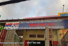 Làm bảng hiệu tại khu vực Quận 9: công trình và quy trình