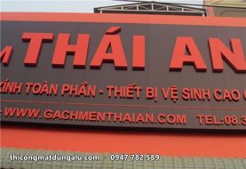 Làm bảng hiệu alu tại khu vực Quận 3: mặt tiền hẹp, phố đông