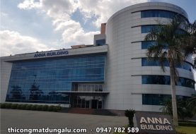 Mái sảnh ốp alu cho tòa văn phòng: Anna Building và Saigon ICT Tower