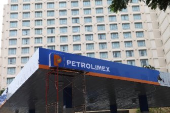 Mặt dựng alu hệ thống Petrolimex