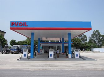 Mặt dựng alu trạm xăng PVOIL