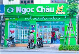 Bảng hiệu cửa hàng trái cây, hoa quả nhập khẩu: mẫu đẹp