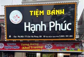 Bảng hiệu quán cafe, trà sữa, tiệm bánh: mẫu đẹp và cách chọn chất liệu