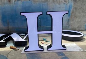 Chữ nổi khổ lớn cho tòa nhà: từ bản vẽ, phối cảnh đến gia công tại xưởng