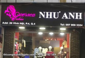 Bảng hiệu shop thời trang Như Anh, 28 Vĩnh Hội, Quận 4