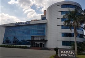 Mái sảnh ốp alu cho tòa văn phòng: Anna Building và Saigon ICT Tower